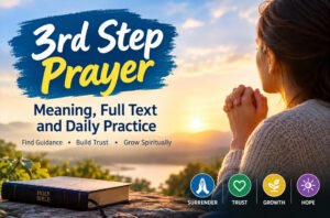 3rd Step Prayer: Meaning, Words, and How to Use It